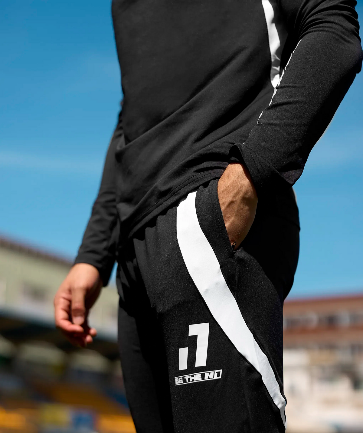 Calças técnicas de treino Black#Color_Black