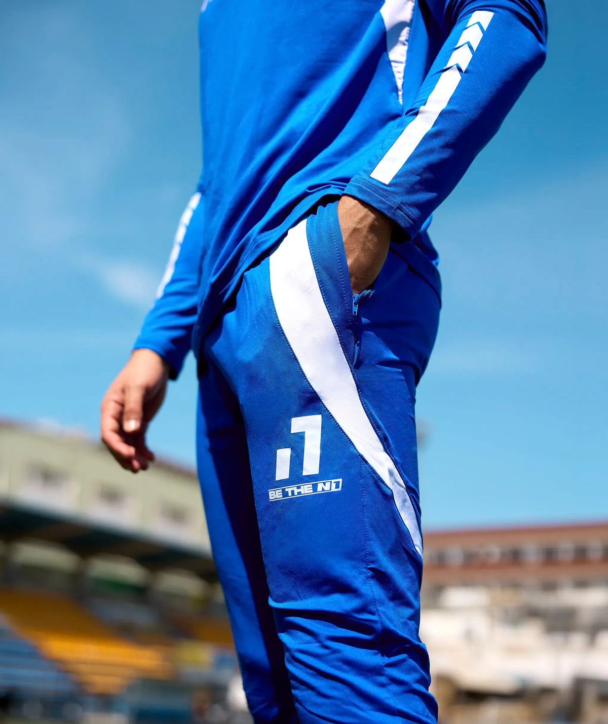 Calças técnicas de treino Blue#Color_Blue