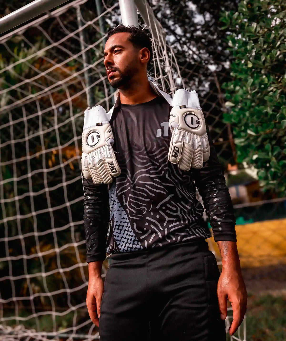 Camisola guarda-redes Black#Color_Black