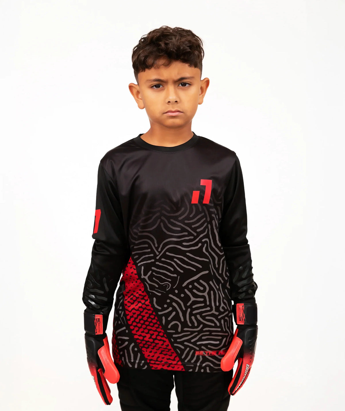 Camisola guarda-redes júnior Red#Color_Red