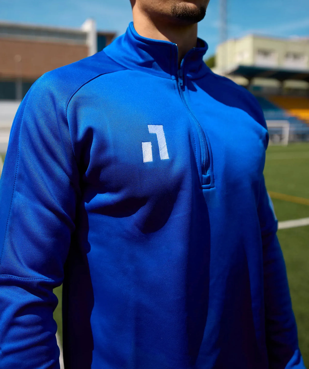 Sweatshirt de treino Blue#Color_Blue