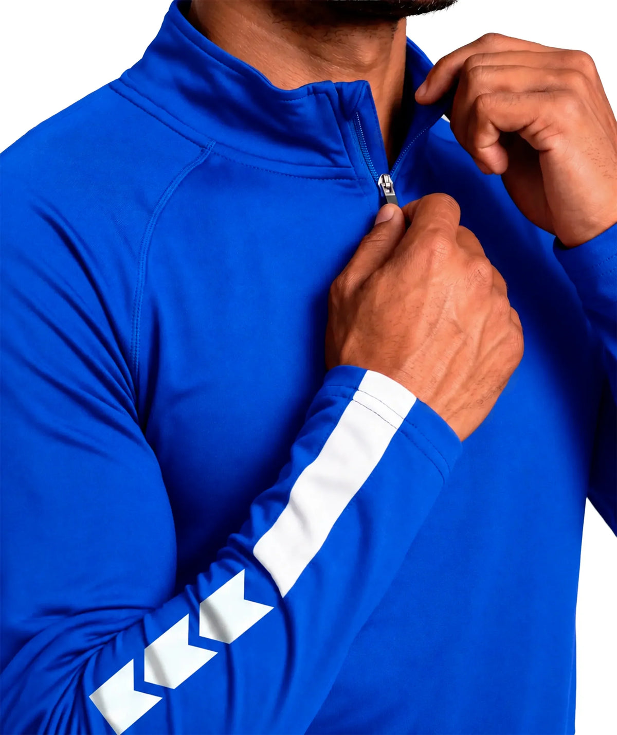 Sweatshirt técnica de treino Blue#Color_Blue