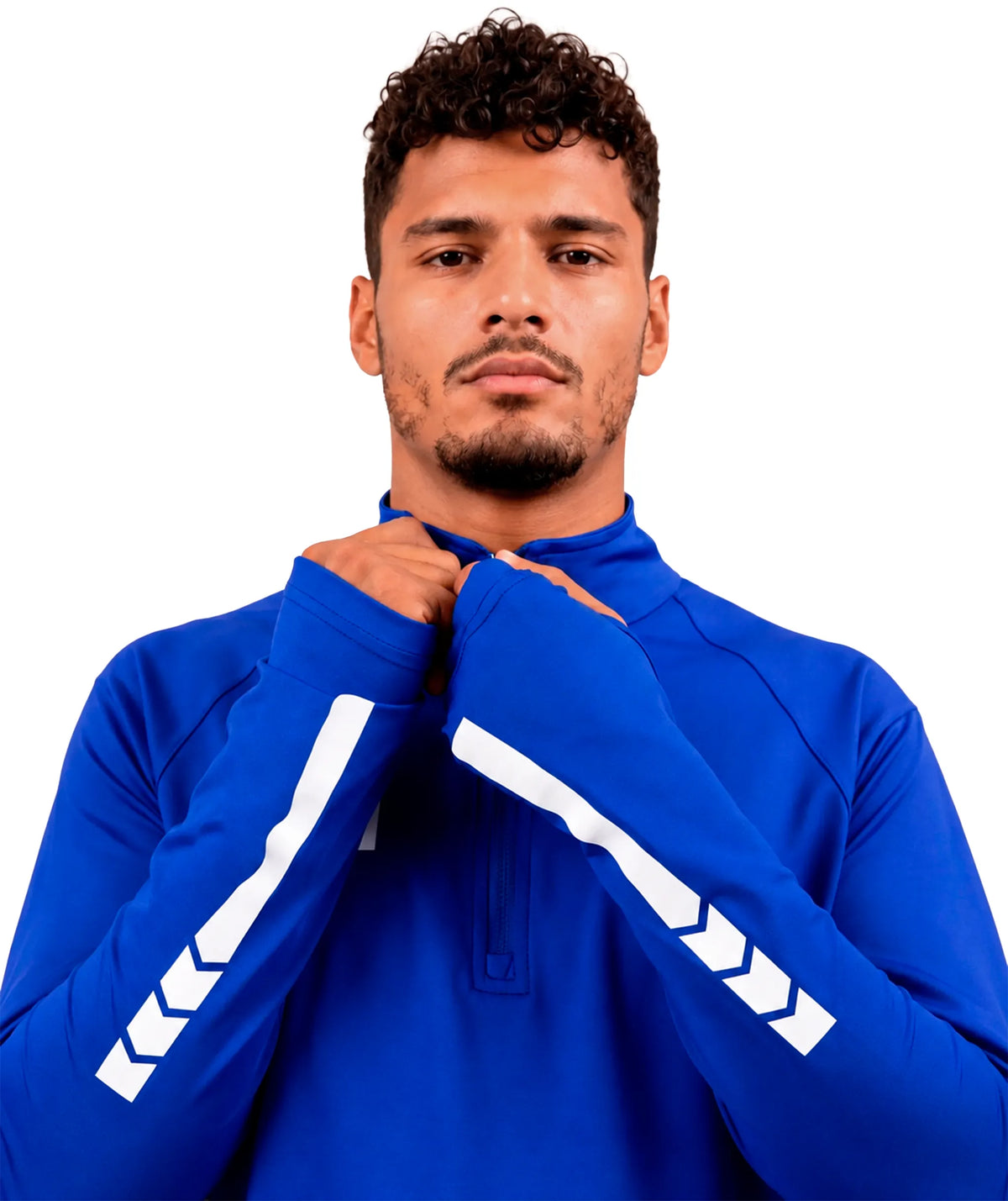Sweatshirt técnica de treino Blue#Color_Blue
