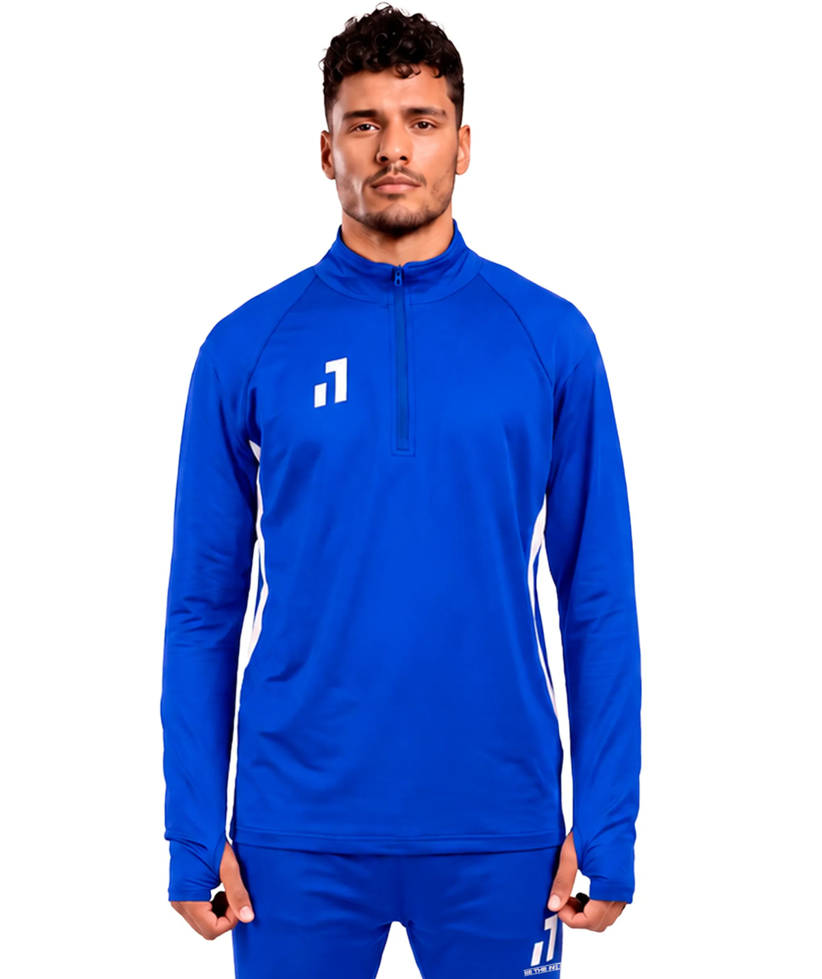 Sweatshirt técnica de treino Blue#Color_Blue