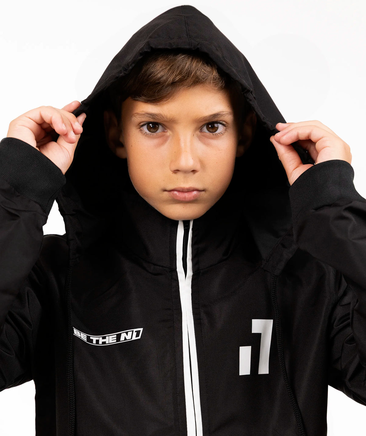 Impermeável Criança Black & White#Color_Black & White