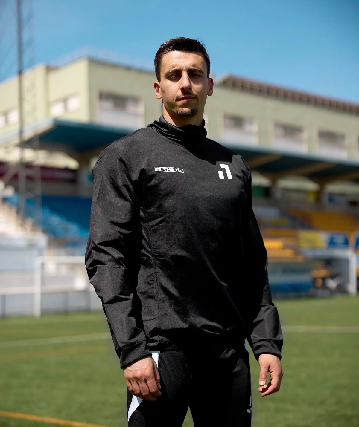 Impermeável de treino Black#Color_Black
