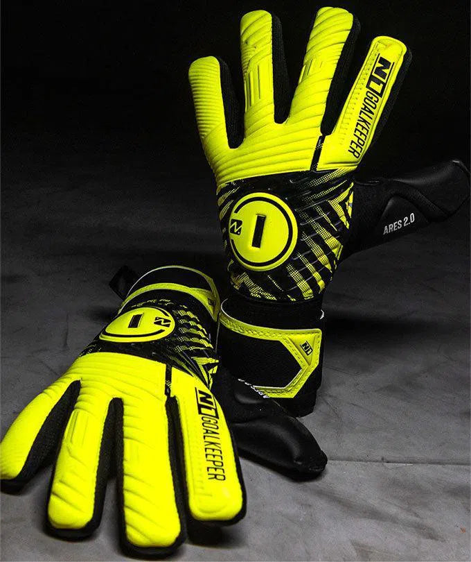 Luvas de guarda-redes Ares 2.0 Kids Neon#Color_Neon