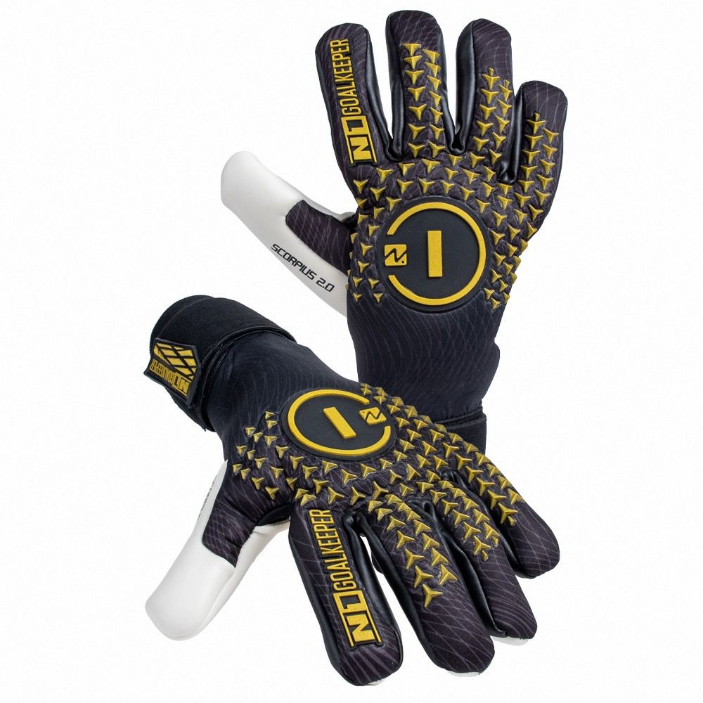Luvas de guarda-redes Scorpius 2.0 UGT+ II Golden Black#Color_Golden Black