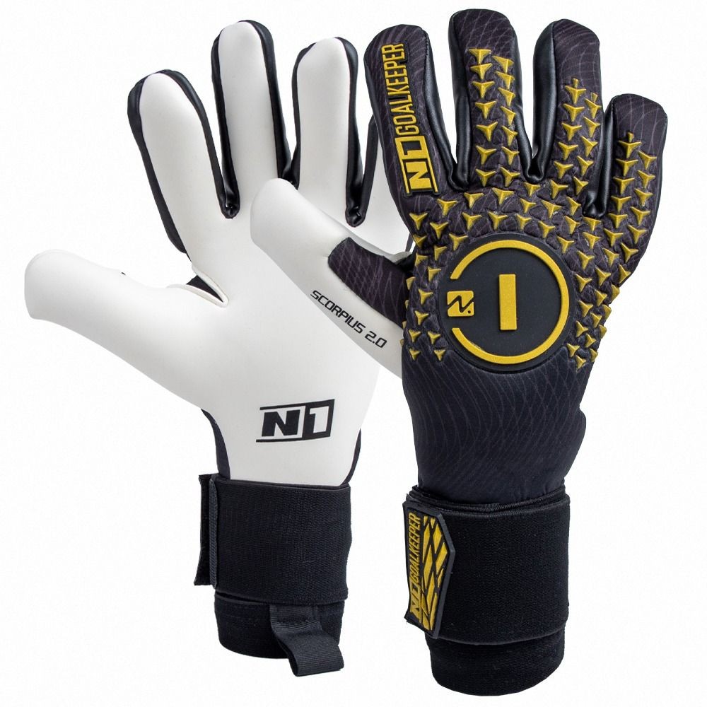 Luvas de guarda-redes Scorpius 2.0 UGT+ II Golden Black#Color_Golden Black