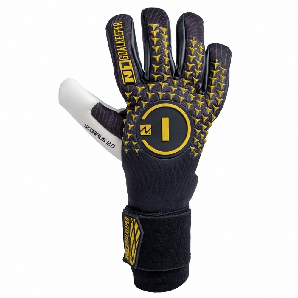Luvas de guarda-redes Scorpius 2.0 UGT+ II Golden Black#Color_Golden Black