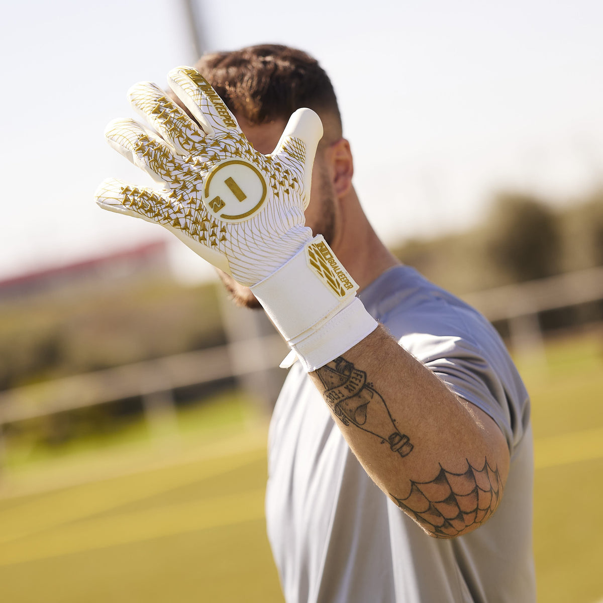 Luvas de guarda-redes Scorpius 2.0 UGT+ II Golden#Color_Golden