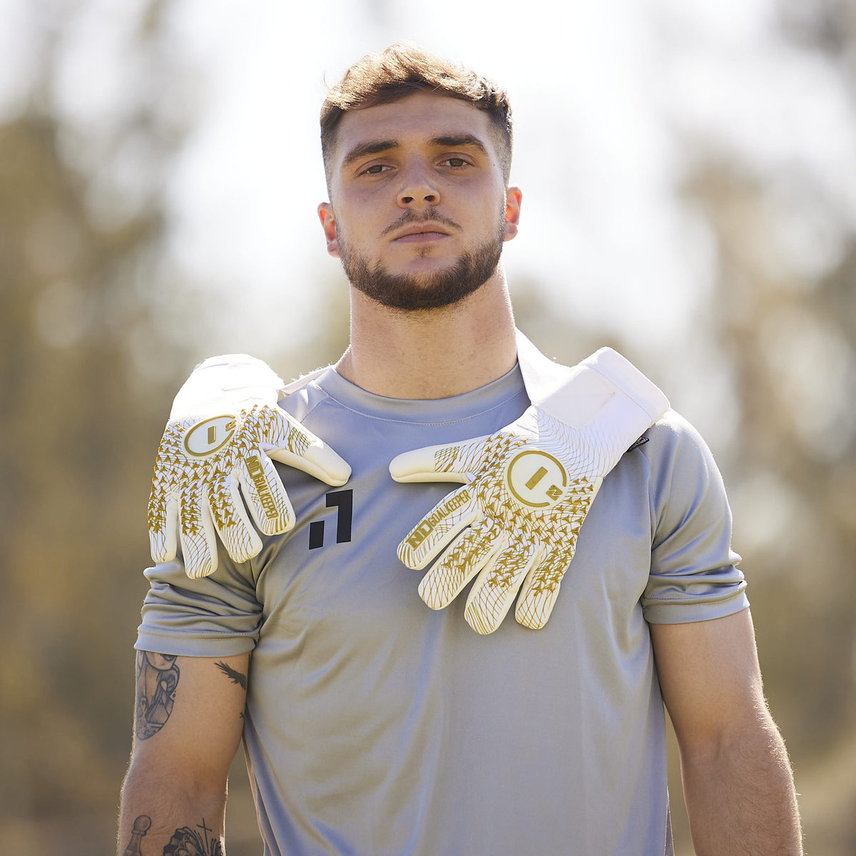 Luvas de guarda-redes Scorpius 2.0 UGT+ II Golden#Color_Golden