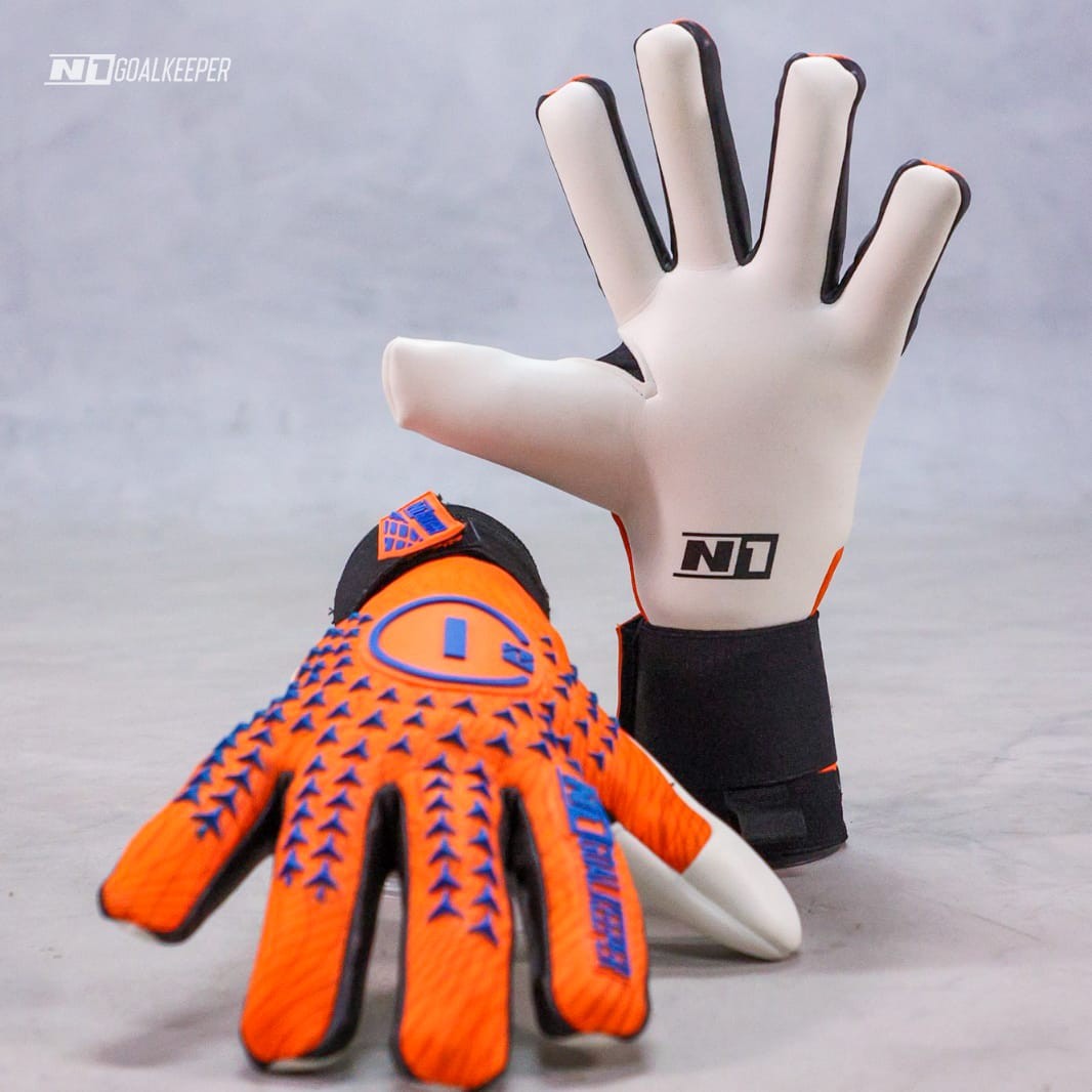 Luvas de guarda-redes Scorpius 2.0 UGT+ II Orange Blue#Color_Orange Blue