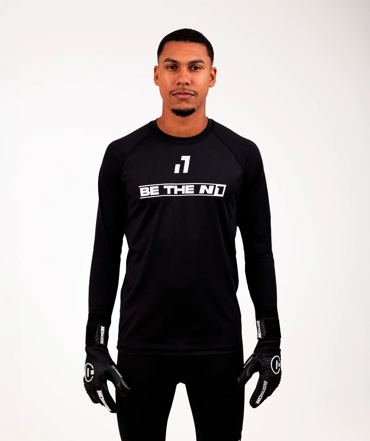 Camisola térmica de manga comprida Black#Color_Black