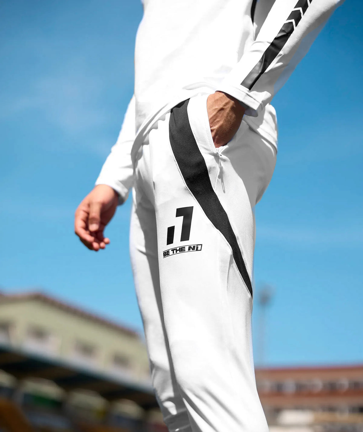 Calças técnicas de treino White#Color_White