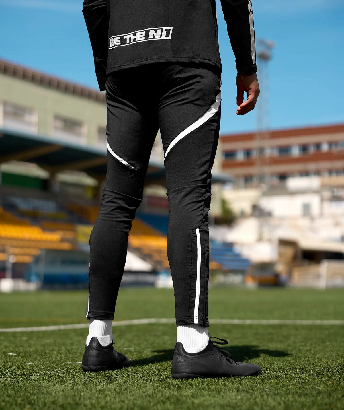 Calças técnicas de treino Criança Black#Color_Black