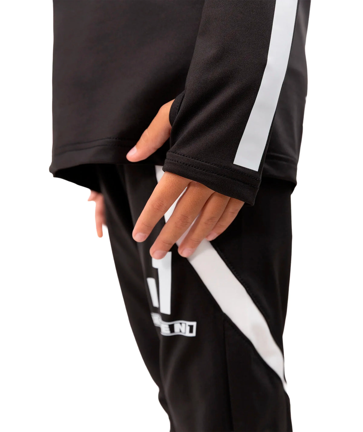 Calças técnicas de treino Criança Black#Color_Black