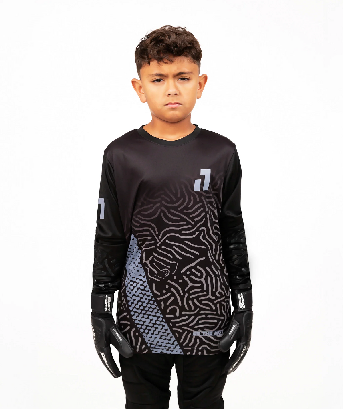 Camisola guarda-redes Criança Black#Color_Black