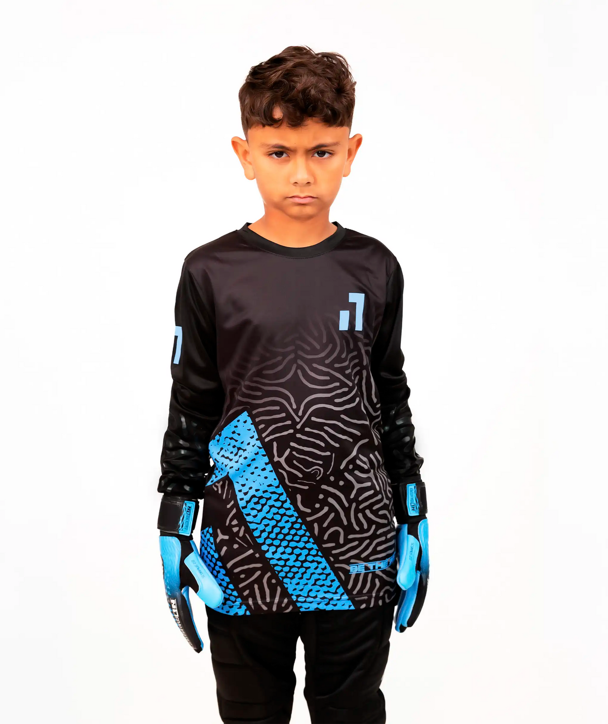 Camisola guarda-redes Criança Blue#Color_Blue