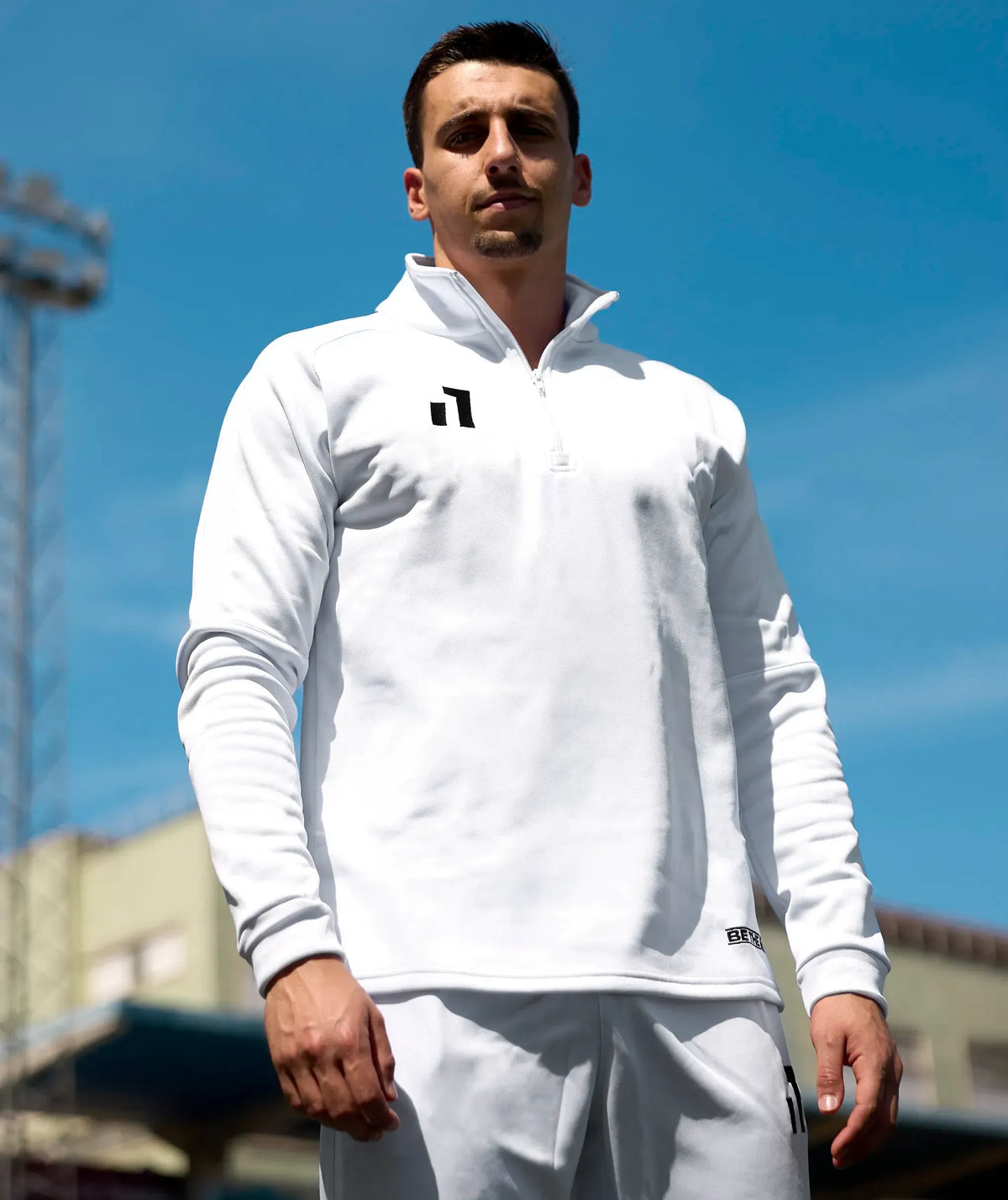 Sweatshirt de treino White#Color_White