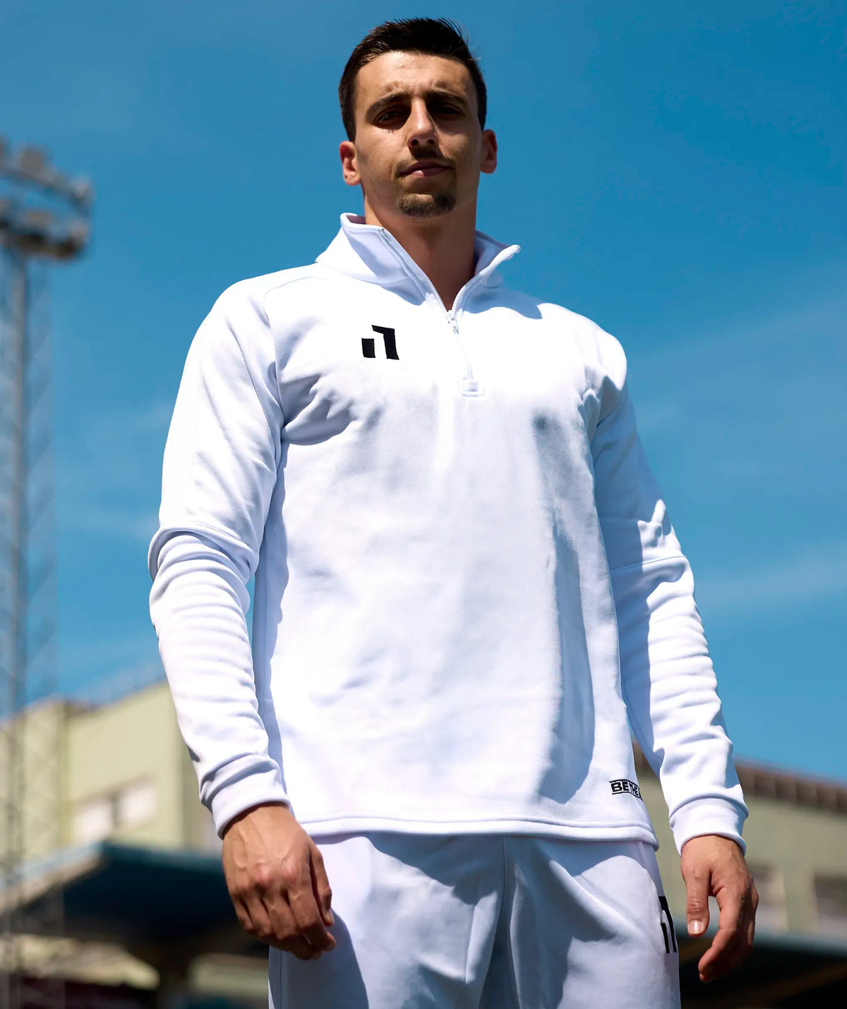 Sweatshirt de treino Criança White#Color_White