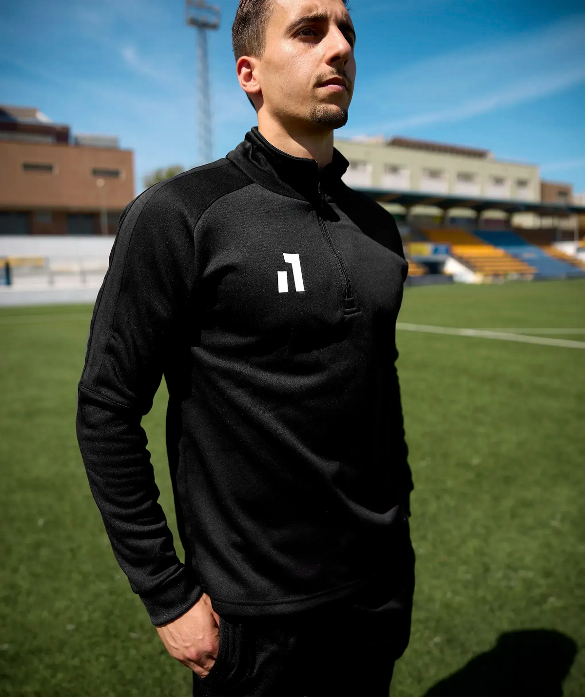 Sweatshirt de treino Criança Black#Color_Black