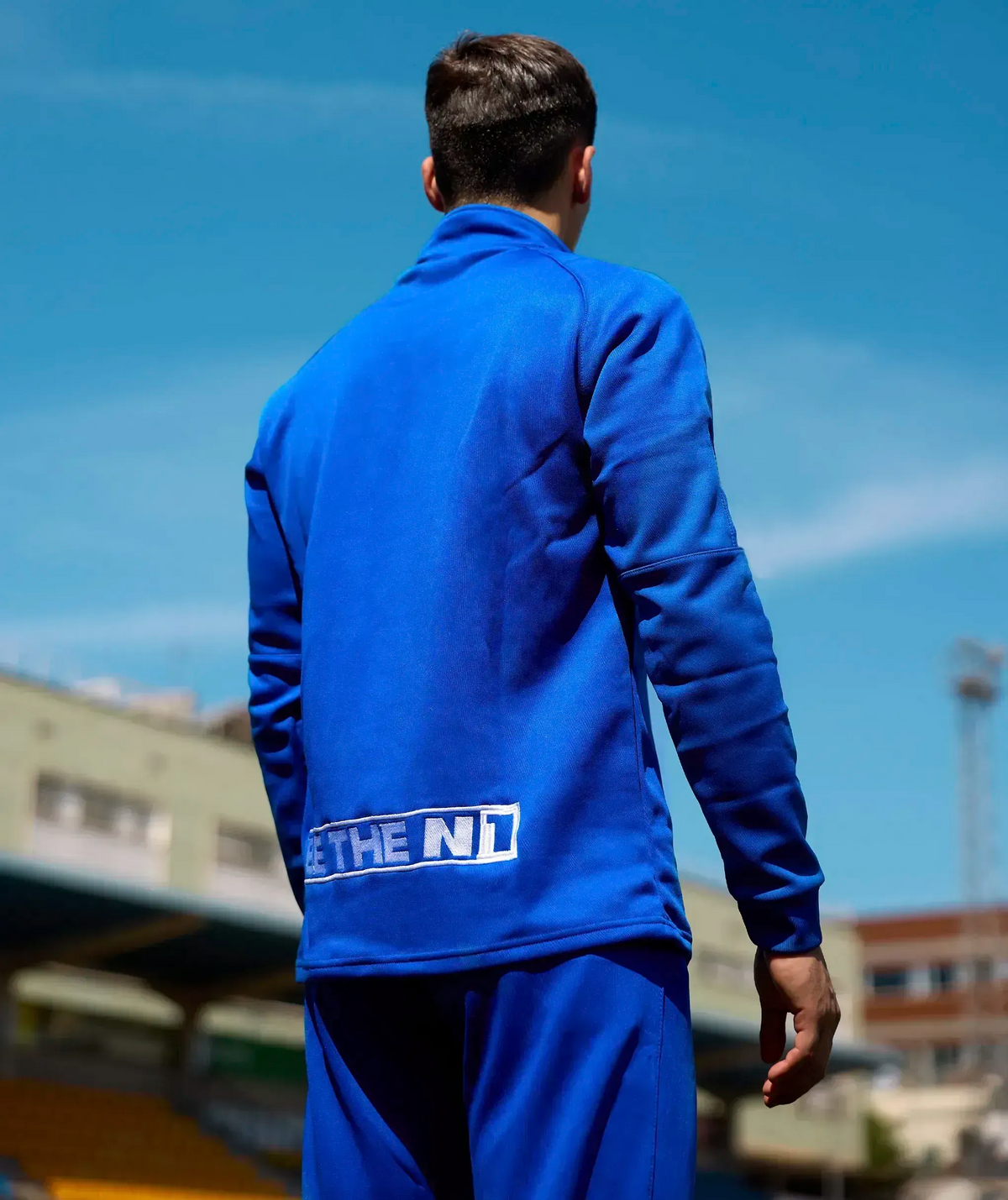 Sweatshirt de treino Criança Blue#Color_Blue