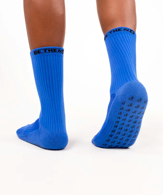 Meias grip Blue