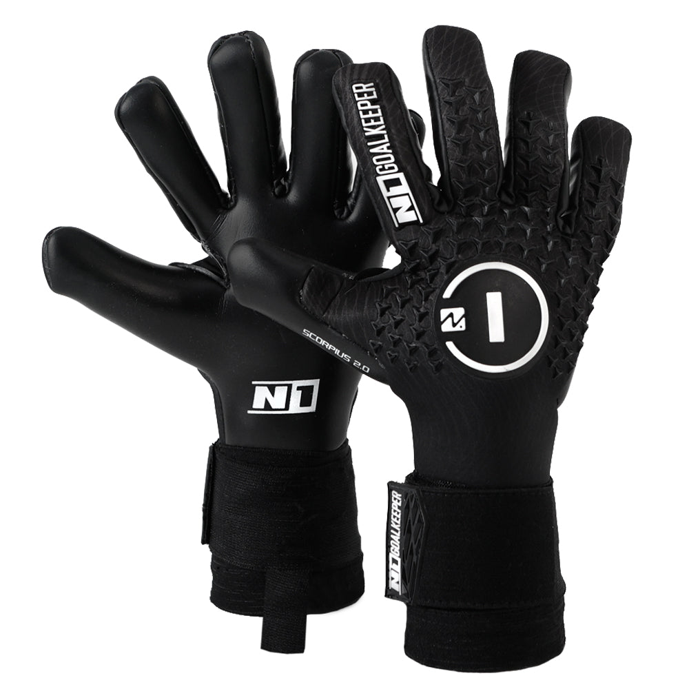 Luvas de guarda-redes Scorpius 2.0 UGT+ II All Black#Color_All Black
